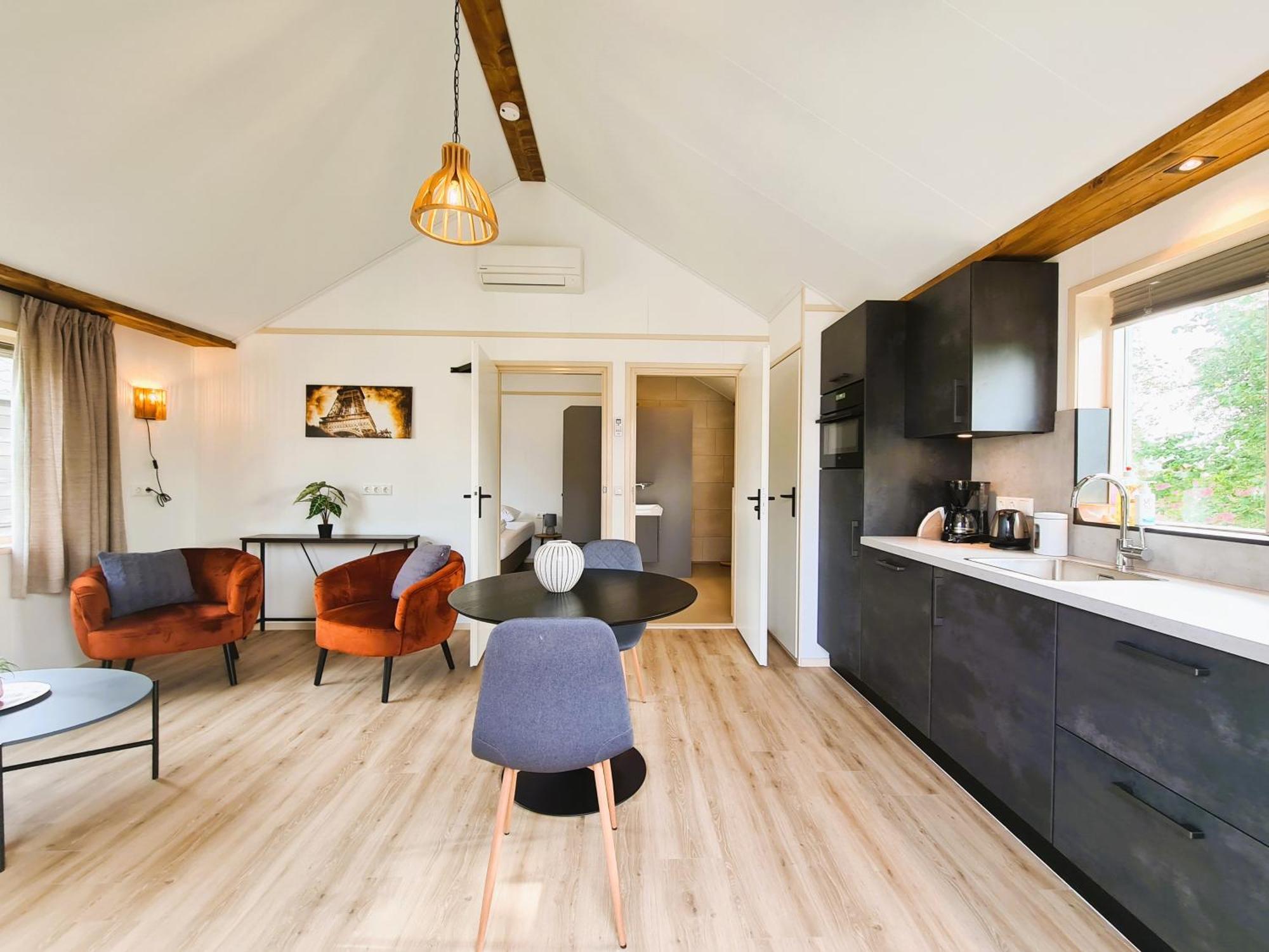 2-Persoons Luxe Vakantiewoning De Veenhoop Extérieur photo
