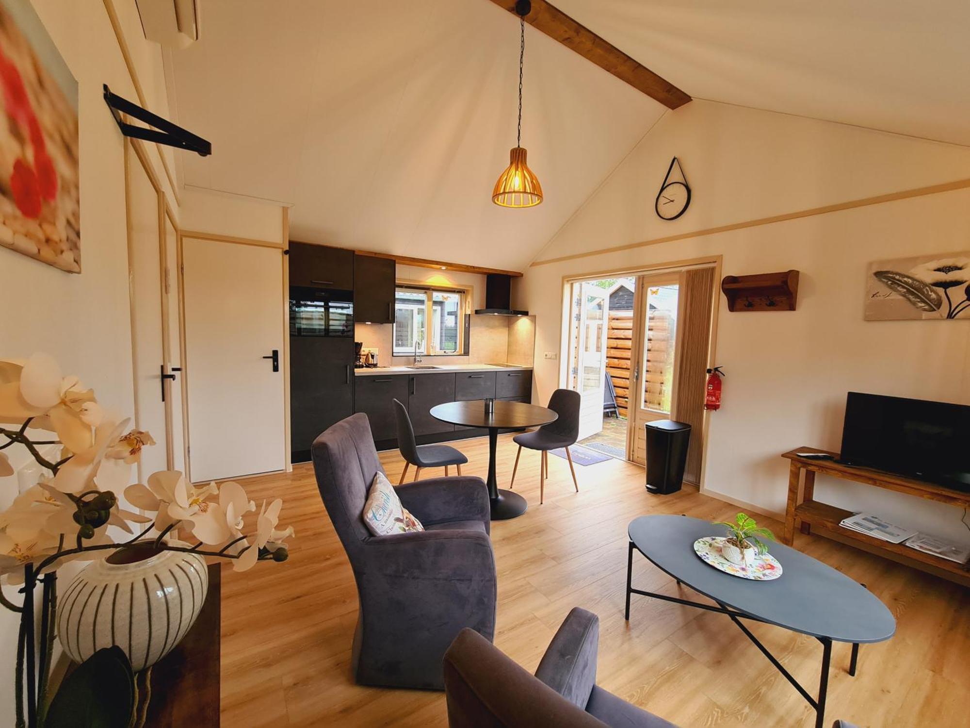 2-Persoons Luxe Vakantiewoning De Veenhoop Extérieur photo